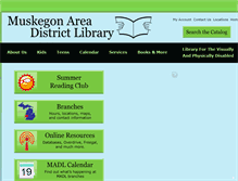 Tablet Screenshot of madl.org
